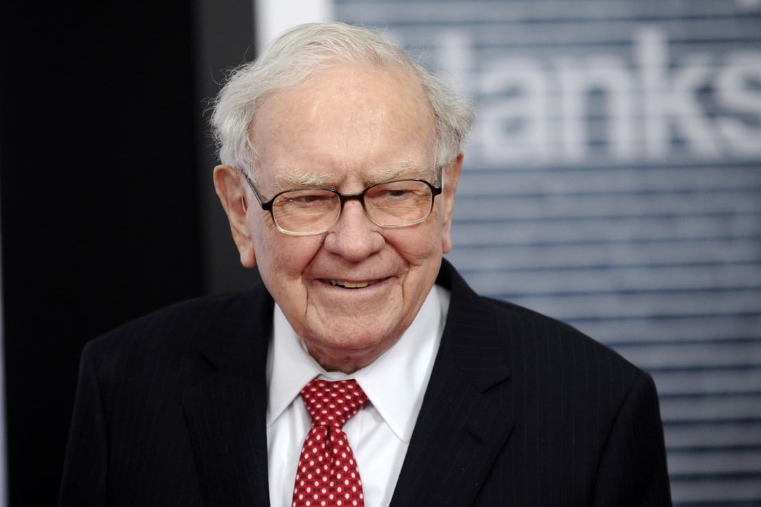 Warren Buffett met shareholders in person for the first time in two years at the company’s annual general meeting in Omaha on Saturday. Photo: Future-Image/Zuma Press/TNS