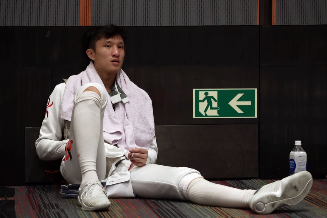 Ryan Choi Chun-yin has been chosen to represent Hong Kong at the World University Games, but they are expected to be postponed. Photo: Jonathan Wong