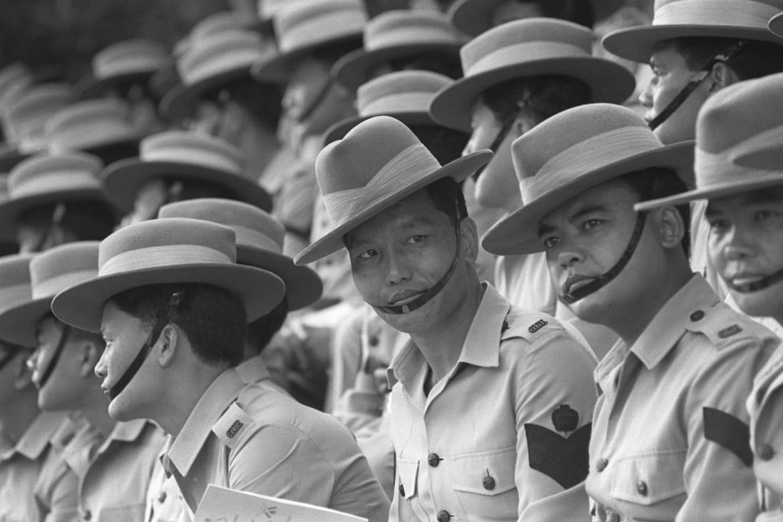 The Gurkhas were stationed in Hong Kong as part of the British army before the handover. Photo: SCMP