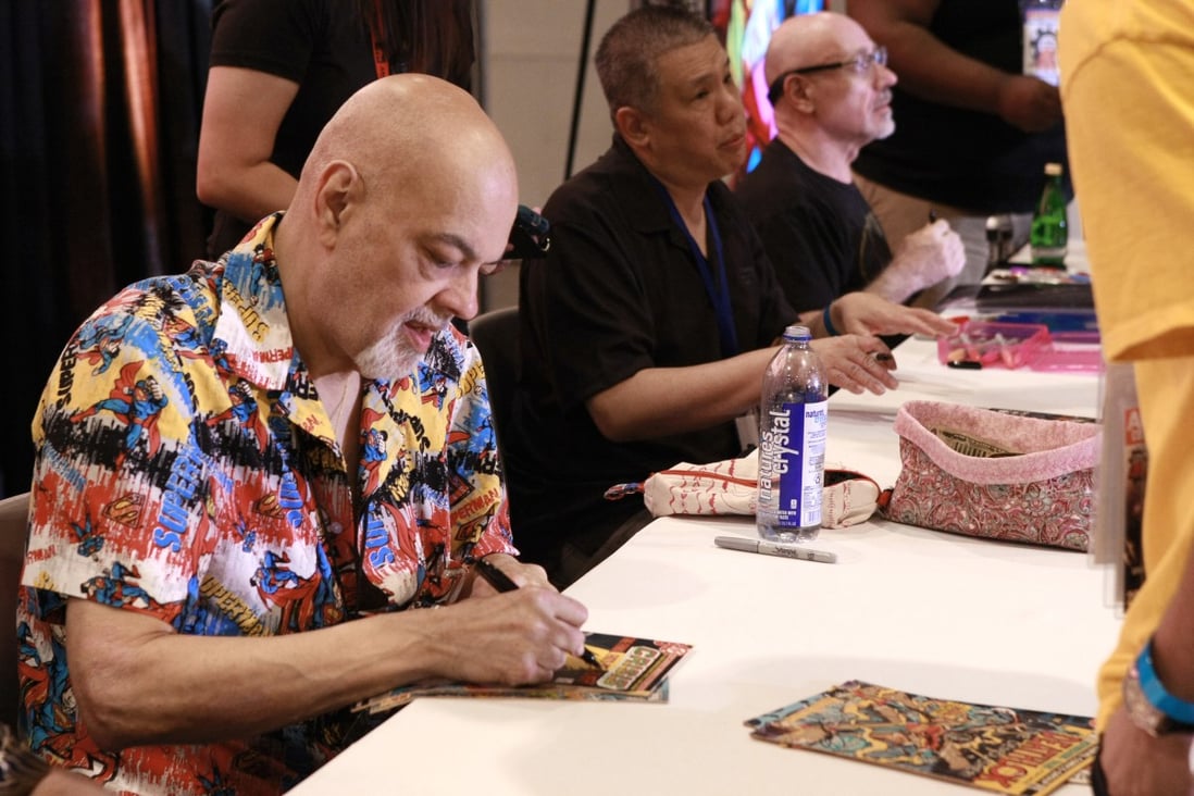 George Perez signs autographs in Las Vegas in 2019. Photo: Getty Images for Amazing Comic Conventions / TNS