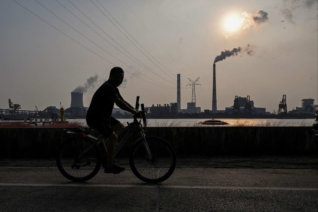 A new guideline has been released in Chins to encourage low carbon behaviour by the public. Photo: AFP