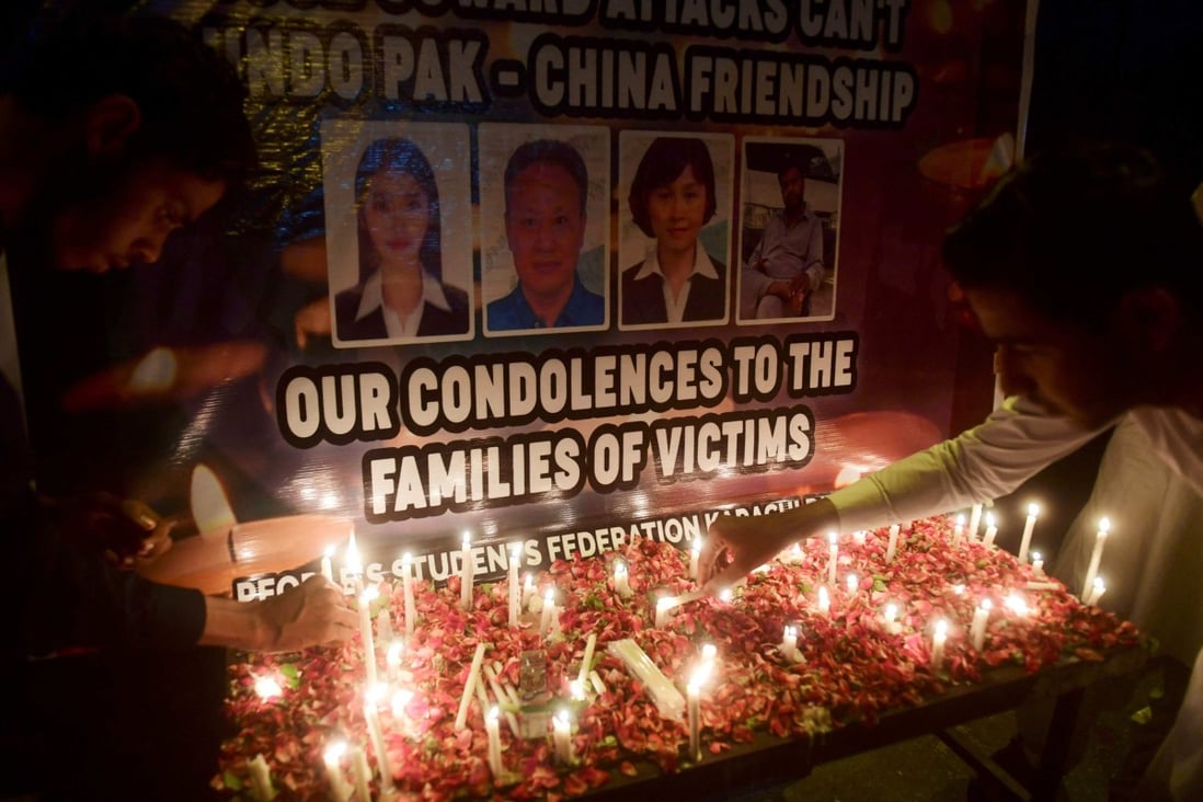 China calls for 'resolute' action from Pakistan against terror attacks on  Chinese nationals | South China Morning Post