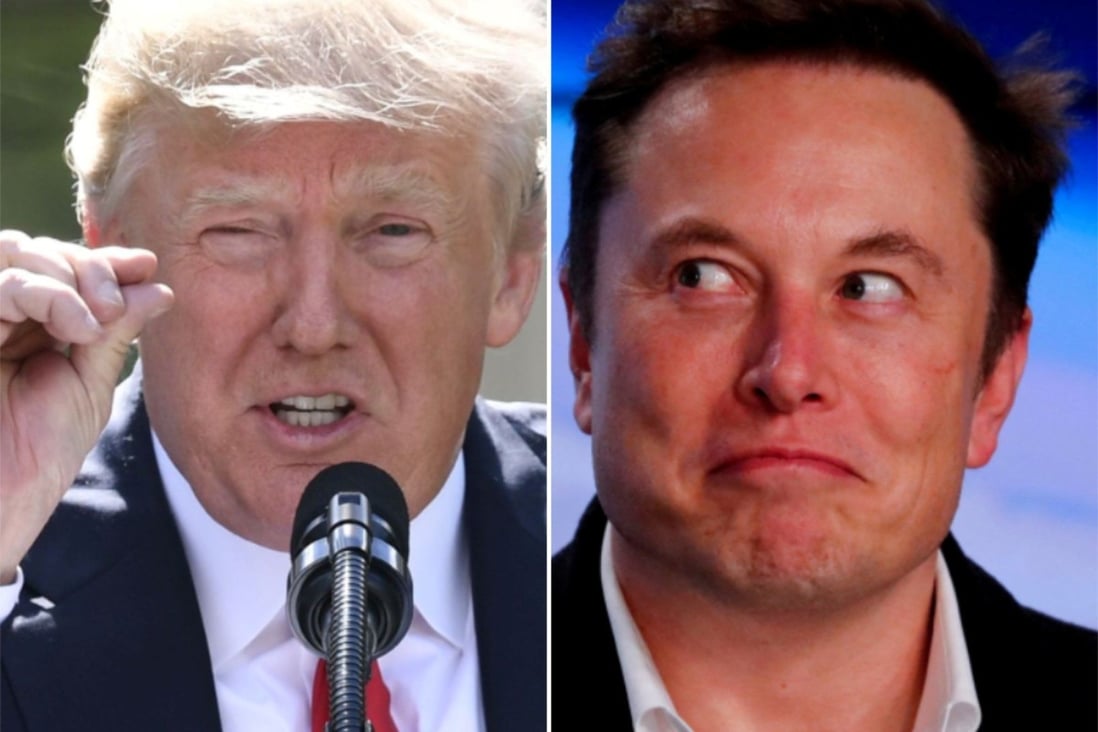 Do Donald Trump and Elon Musk actually like each other? Sometimes it can be hard to tell. Photos: AFP, Reuters