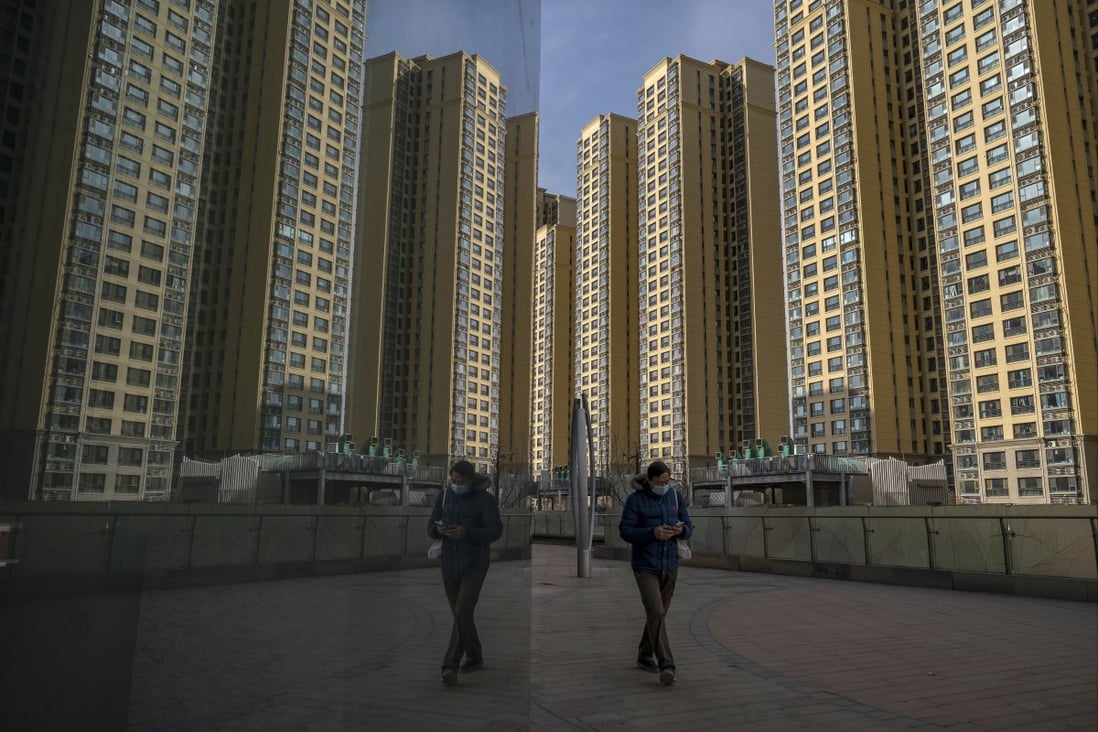 A residential apartment block in Beijing. Sunday’s announcement comes amid expectations that China’s gloomy housing market might continue to struggle despite the introduction of price cuts by developers and easing measures by regulators in Beijing. Photo: Bloomberg