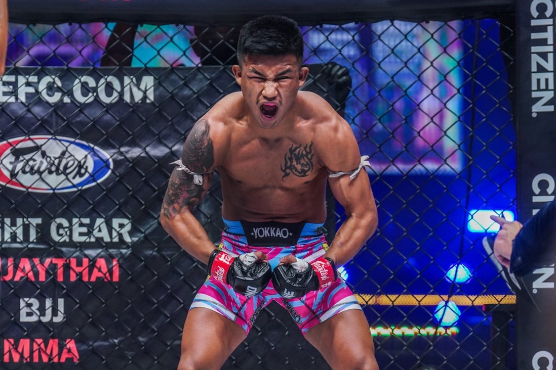 Muay Thai star Rodtang Jitmuangnon prepares for a special rules bout with MMA legend Demetrious Johnson at ONE X on March 26 in Singapore. Photo: Handout