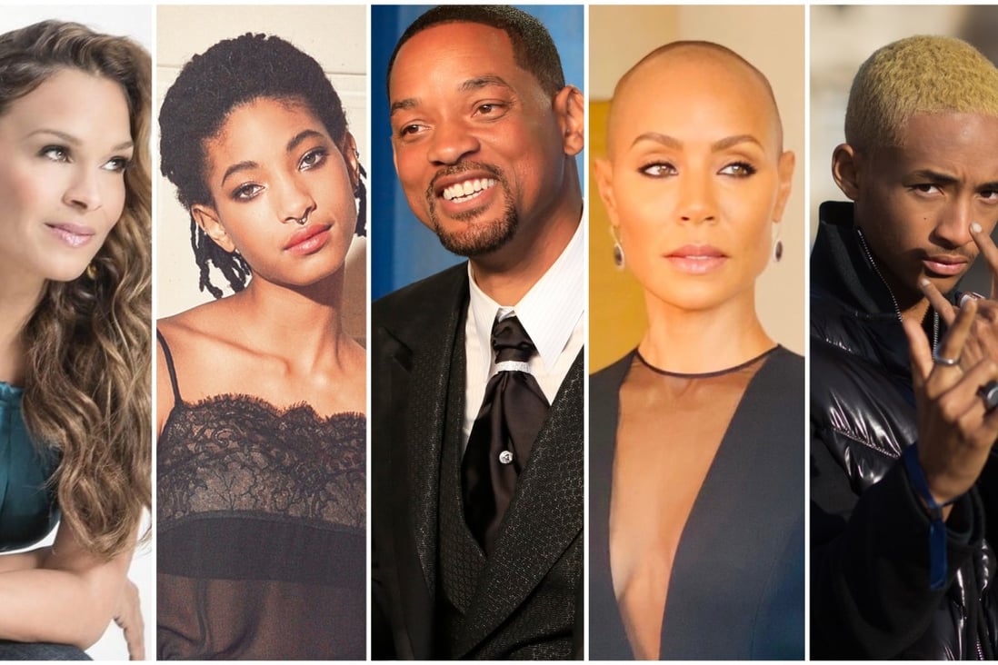 From Will and Jada to Willow and Jaden, who is the richest Smith family member? Photos: EPA; Louis Vuitton; @jadapinkettsmith, @shereeelizabethboutique/Instagram