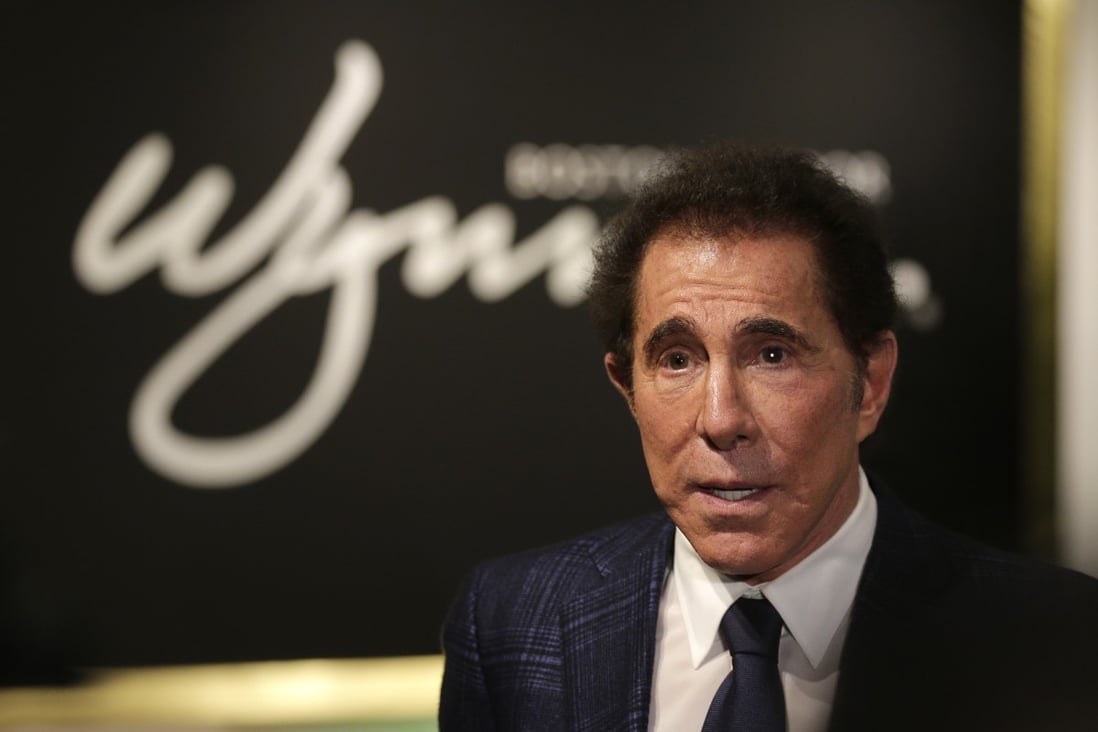 Casino mogul Steve Wynn attends a news conference in Medford, Massachusetts, in March 2015. Photo: AP