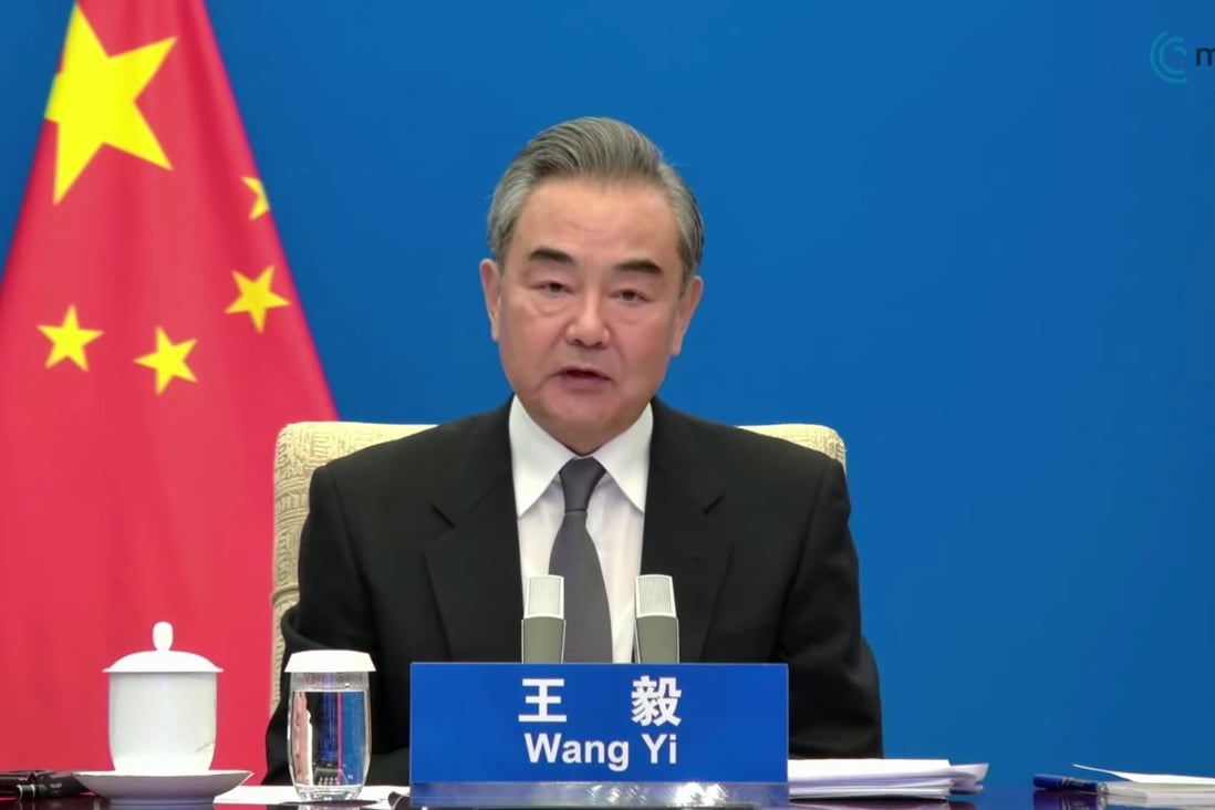 Chinese Foreign Minister Wang Yi. Photo: Handout