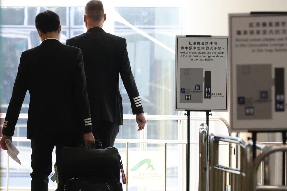 Aircrew members are not keen to fly to Hong Kong because of its quarantine rules.    Photo: May Tse