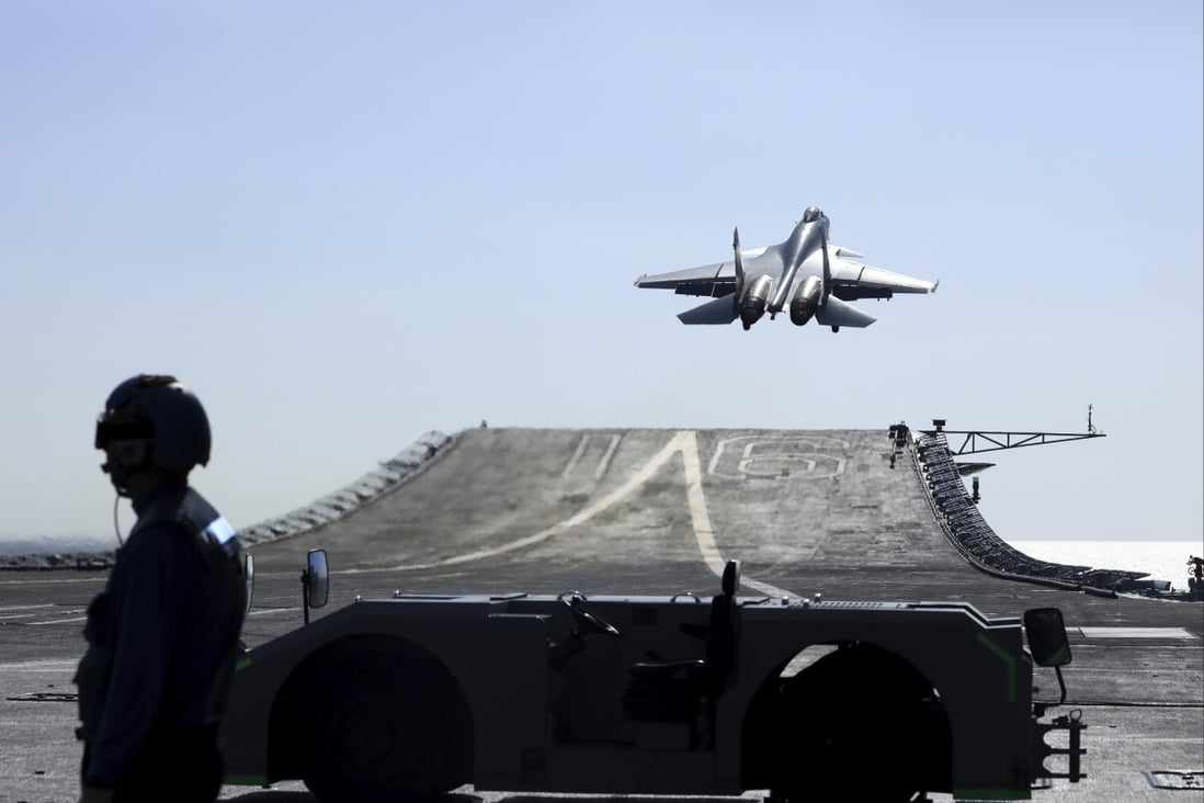 Busy military operations have been observed in the air over the Pacific in May, as well as warship exercises by China, Japan and the US. Photo: Xinhua