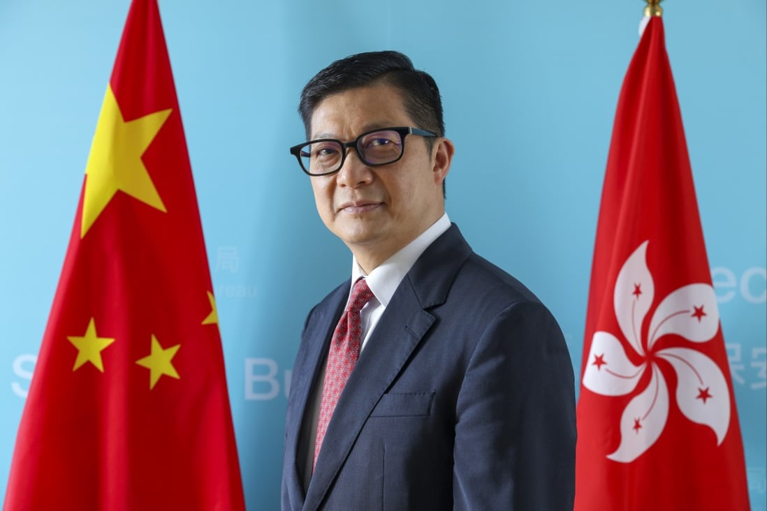 Hong Kong’s Secretary for Security Chris Tang. Photo: Dickson Lee
