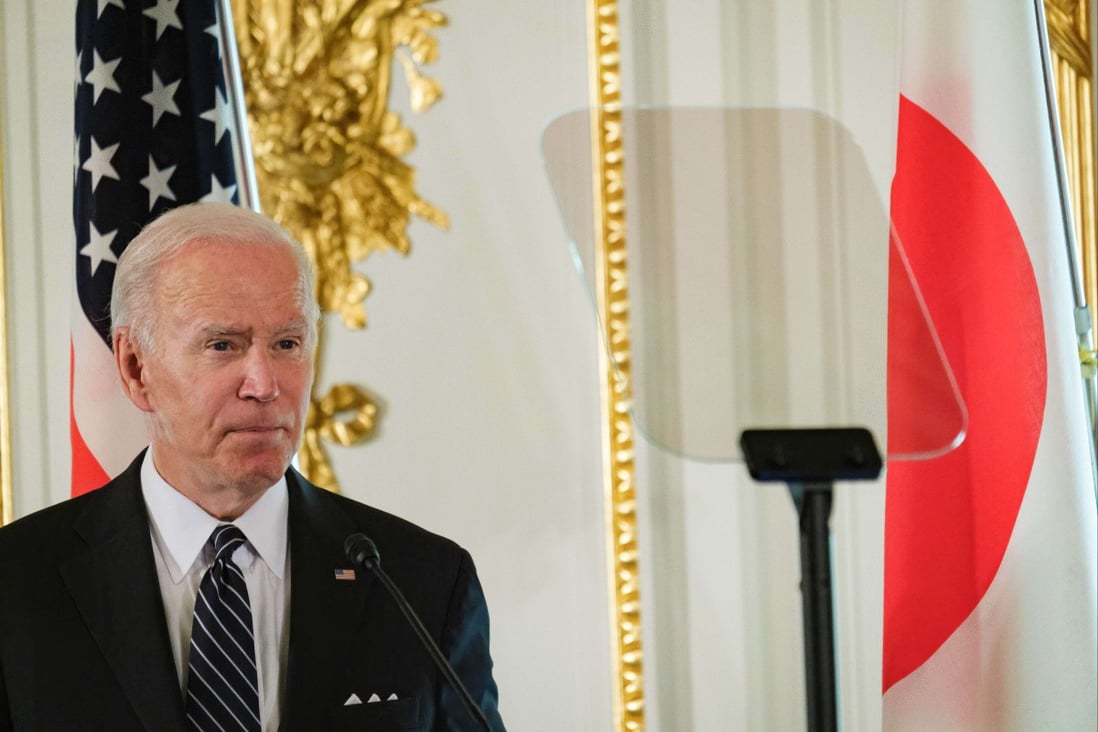 Joe Biden made the comments during a visit to Japan. Photo: ZUMA Press Wire/dpa