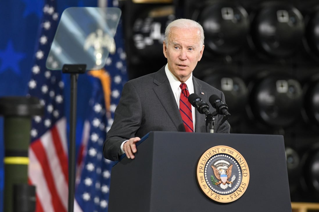 US President Joe Biden said the US would defend Taiwan in the event of a mainland Chinese attack. Photo: TNS