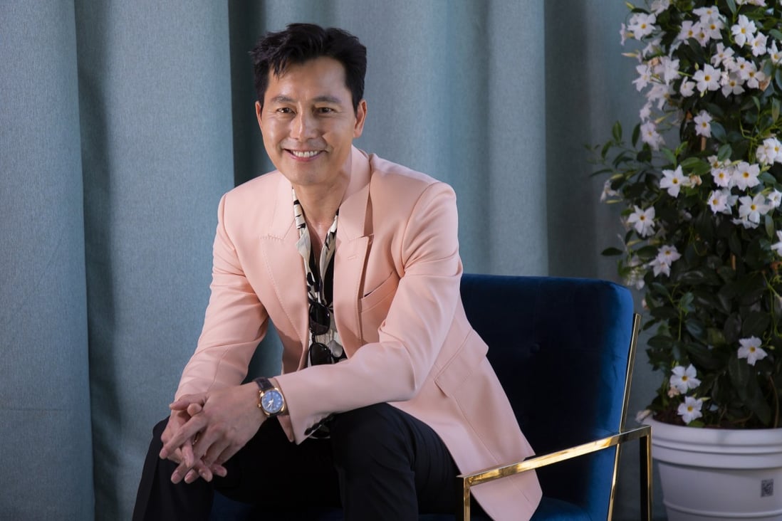 Jung Woo-sung at the 75th international film festival, Cannes. Photo: Joel Ryan/Invision/AP