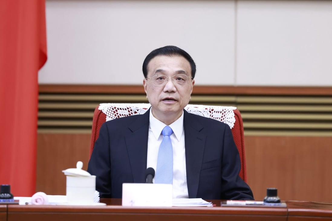 Premier Li Keqiang has admitted that China may miss the economic growth target of “around 5.5 per cent” that Beijing laid out earlier this year. Photo: Xinhua
