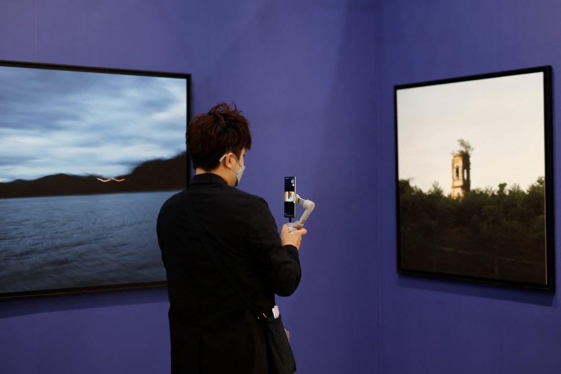 Art Basel in full swing in 2022: With global revenue on the rise, the art market looks primed for recovery, drive by digital adoption. Photo: Reuters 