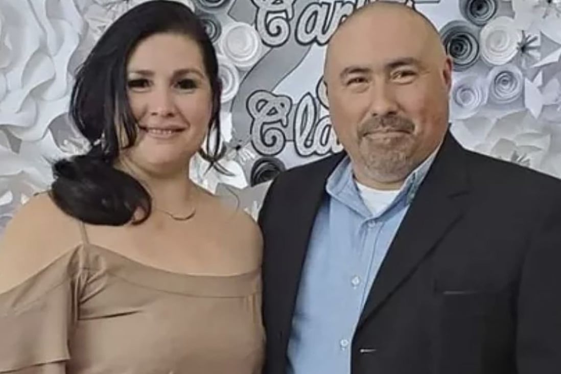 Texas schoolteacher Irma Garcia and her husband, Joe Garcia, are seen in a photo posted on a online fundraising page set up by her cousin. Photo: GoFundMe