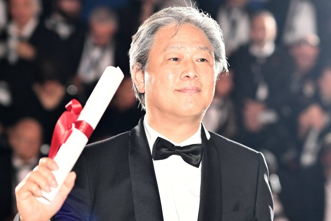 South Korean director Park Chan-Wook at the Cannes Film Festival in Cannes, France on May 28. Photo: AFP