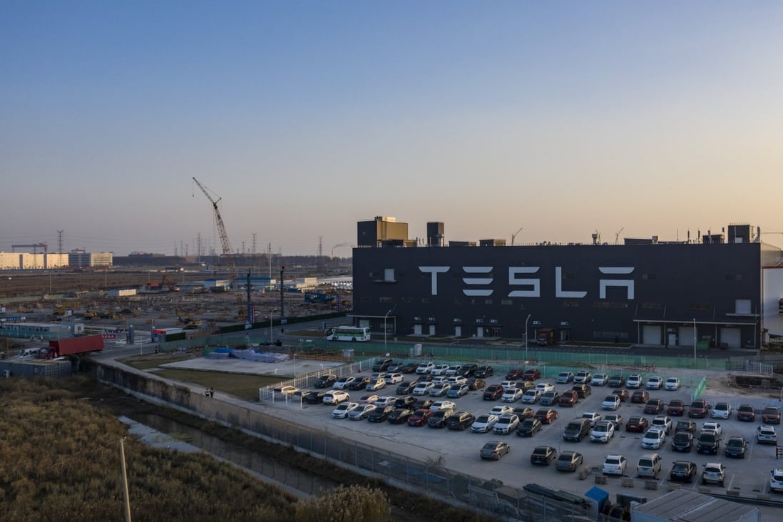 The Tesla Gigafactory in Shanghai, China. Photo: Bloomberg