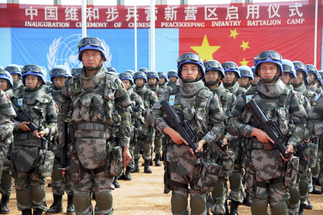 South Sudan offered the PLA an opportunity to train its forces and test equipment. Photo: Xinhua