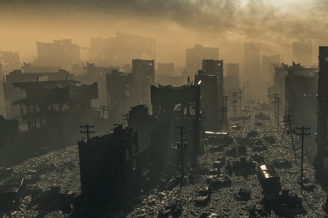 David Yoon’s survivor in City of Orange lives in a ruined place, not knowing at first how he got there or what the apocalypse was that befell him. Slowly the truth emerges. Photo: Shutterstock