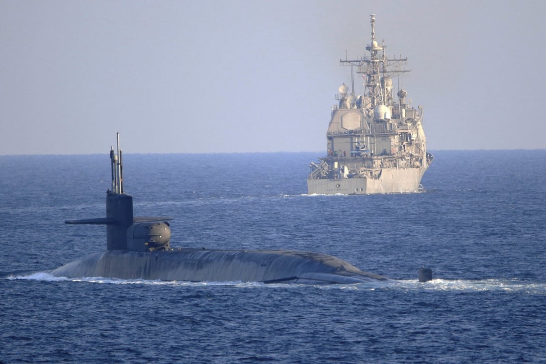 Under the Aukus alliance, announced in September, Australia will acquire nuclear submarines from partners the US and Britain. China says the alliance risks intensifying an arms race. Photo: US Navy