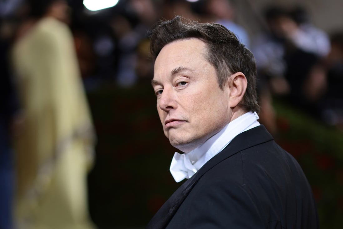 Elon Musk, whose Tesla firm has a major factory in Shanhai, tweeted: “At current birth rates, China will lose ~40 per cent of people every generation!” Photo: Getty Images for The Met Museum