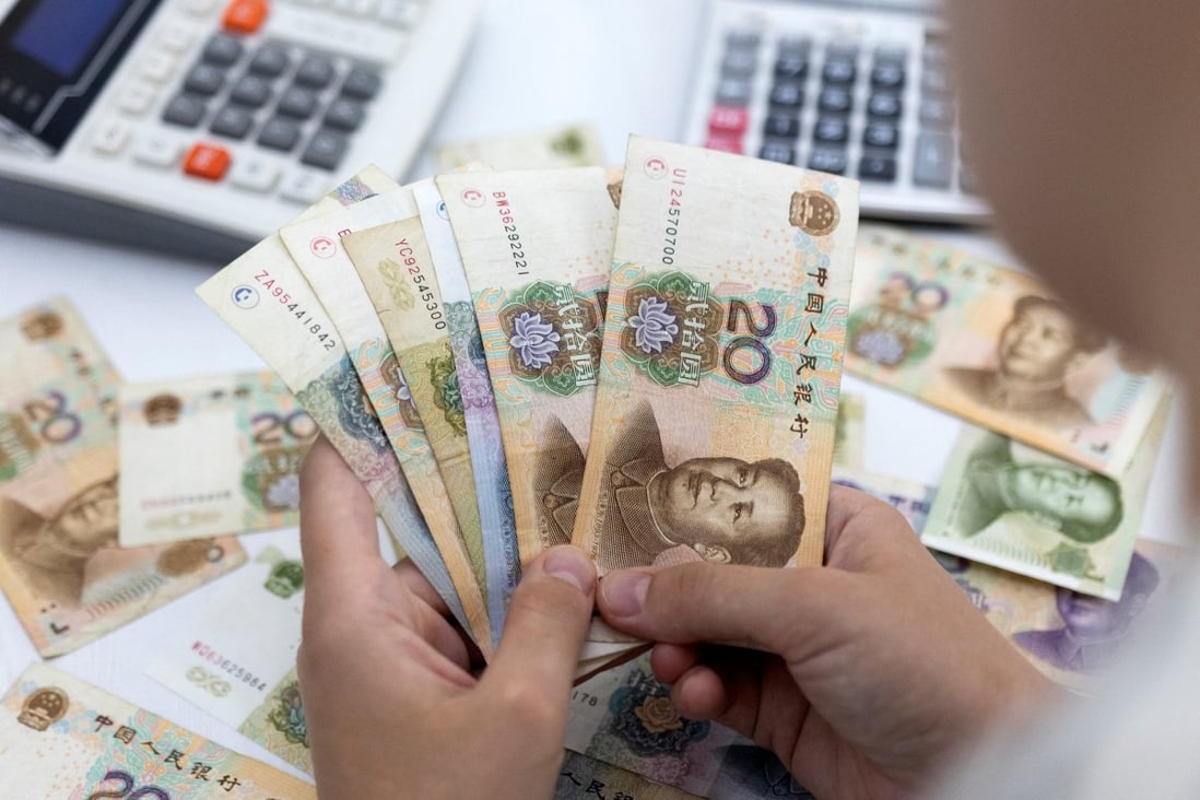 The yuan’s share of foreign reserves has risen to a record high, but it continues to trail behind other currencies. Photo: Reuters