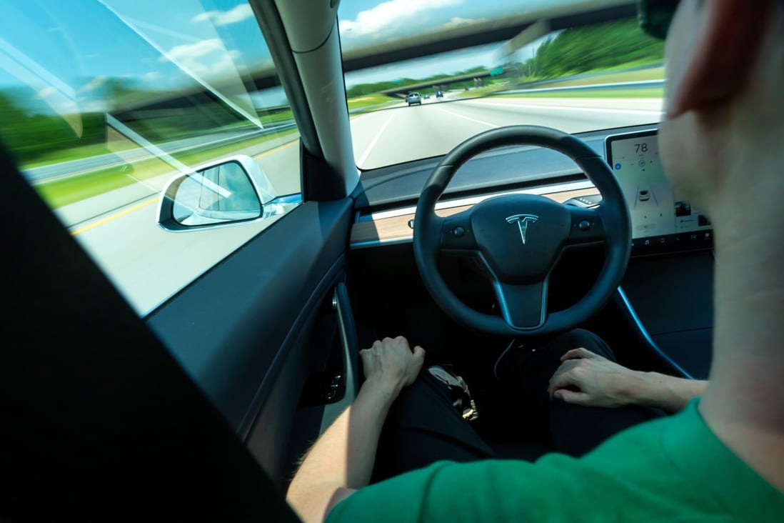 Tesla instructs drivers to keep their hands on the wheel when using Autopilot, but an investigation of related collisions in the US has found that this is not always enough to avoid a crash. Photo: TNS