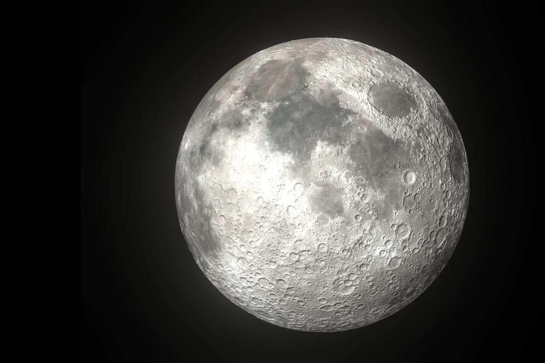 China’s map of the moon’s surface covers more than 12,300 craters. Photo: Shutterstock