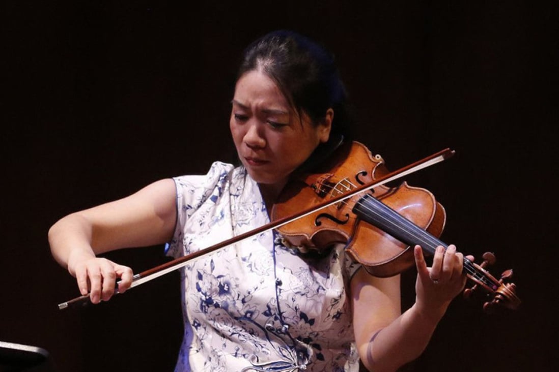 MingHuan Xu performs at a concert organised by the Chinese Fine Arts Society, part of The Five Elements Project, at the Logan Centre for the Arts at the University of Chicago in 2014. Photo: Chicago Tribune/TNS