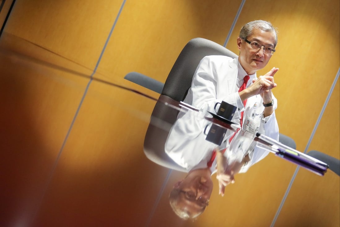 Dr Lo Chung-mau. Photo: Felix Wong