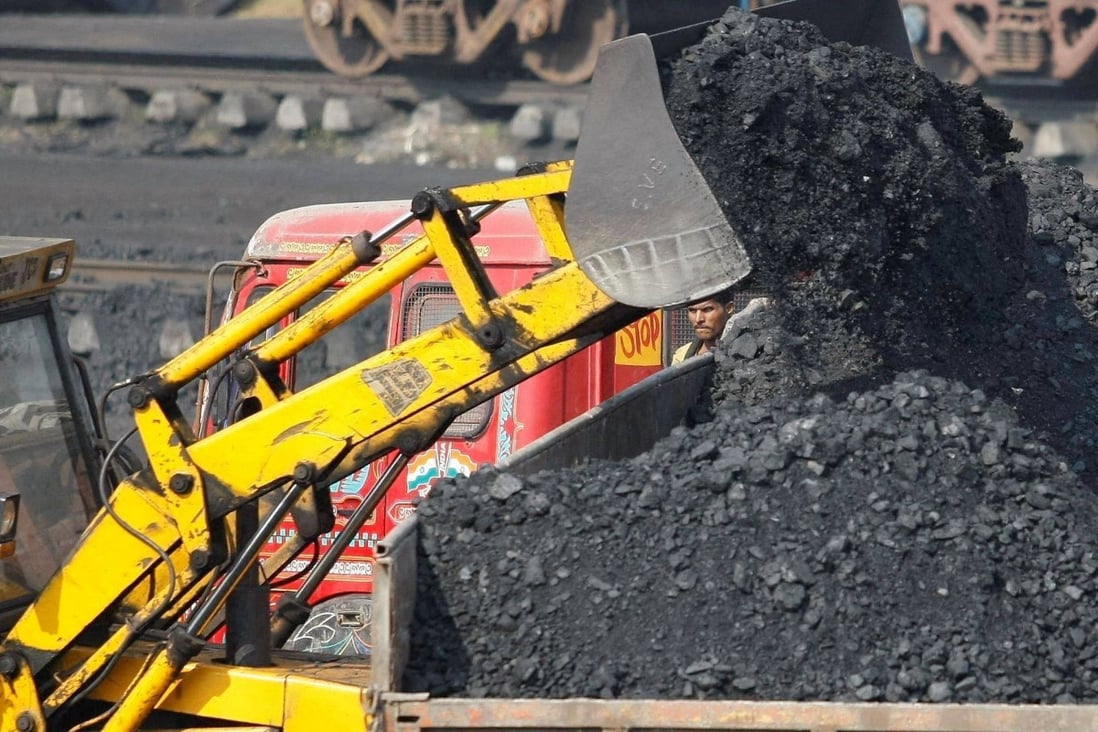 A truck being loaded with coal. Germany is planning to use more of the polluting fossil fuel as it feels the impact of a reduced gas supply from Russia. File photo: Reuters