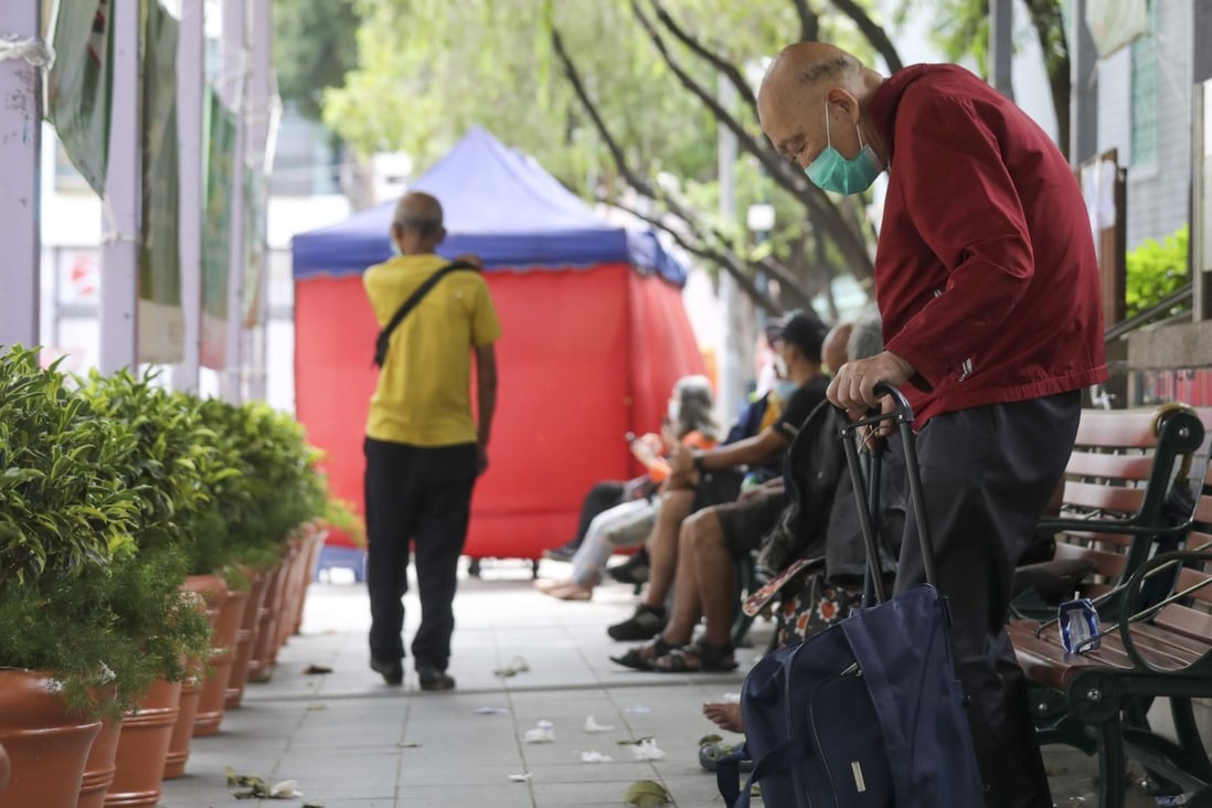 Elderly people receiving government allowances set to get more money in September. Photo: Xiaomei Chen