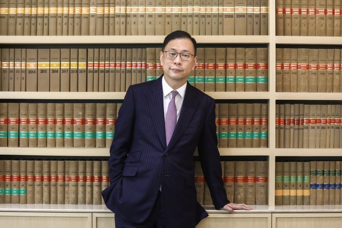 Hong Kong Bar Association chairman Victor Dawes says he expects Horace Cheung, the incoming deputy justice secretary, will act according to the public interest. Photo: Jonathan Wong