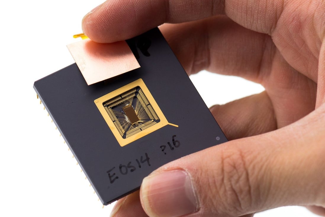 A RISC-V prototype chip. Chinese scientist Bao Yungang recently said in a post online that China could weather sanctions better than Russia because of its semiconductor talent and the ability to fork the open source RISC-V architecture. Photo: Handout
