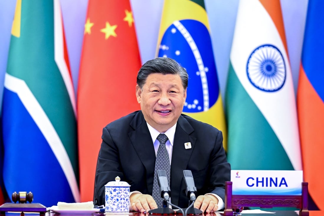 Xi Jinping addressed the opening of the summit. Photo: Xinhua