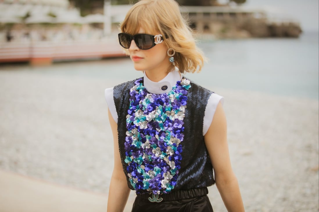 A sequinned dress from Chanel’s trend-making Cruise 2022/23 collection. Photo: Chanel