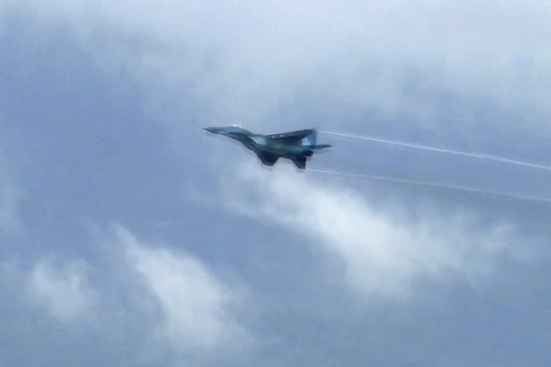 A Myanmar fighter jet crossed into Thailand’s airspace on Thursday, prompting Thai air force jets to scramble. Photo: AP