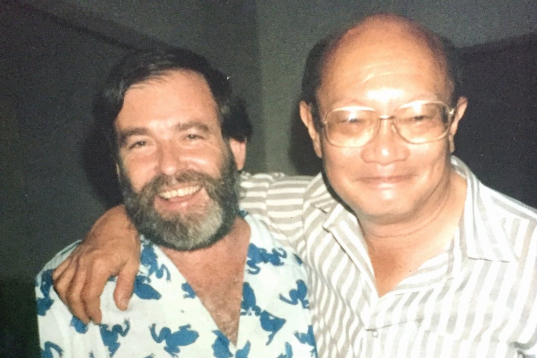 Australian academic David Reeve and Onghokham in 1985. Photo: Handout