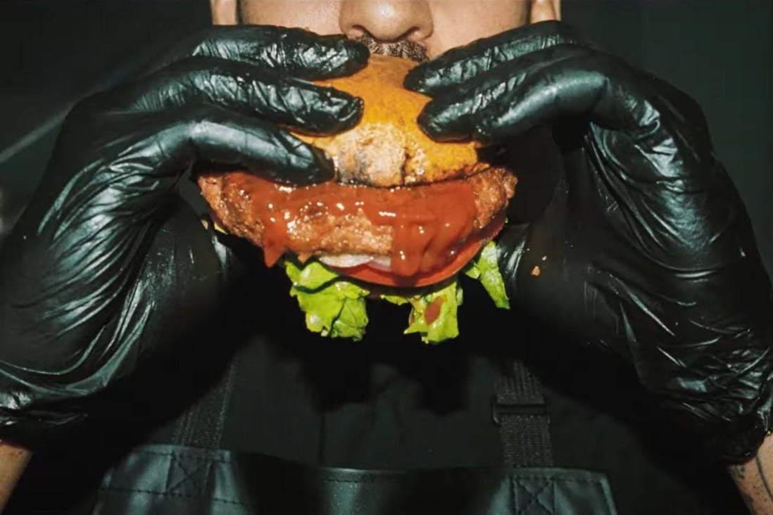 The Human Meat Plant-Based Burger was developed by European company Oumph! Photo: YouTube / Eat_Oumph