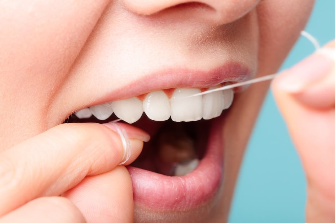 Good dental hygiene is essential to reduce  inflammation, and slow the onset of chronic diseases. Daily flossing is one means of helping ensure it. Photo: Shutterstock