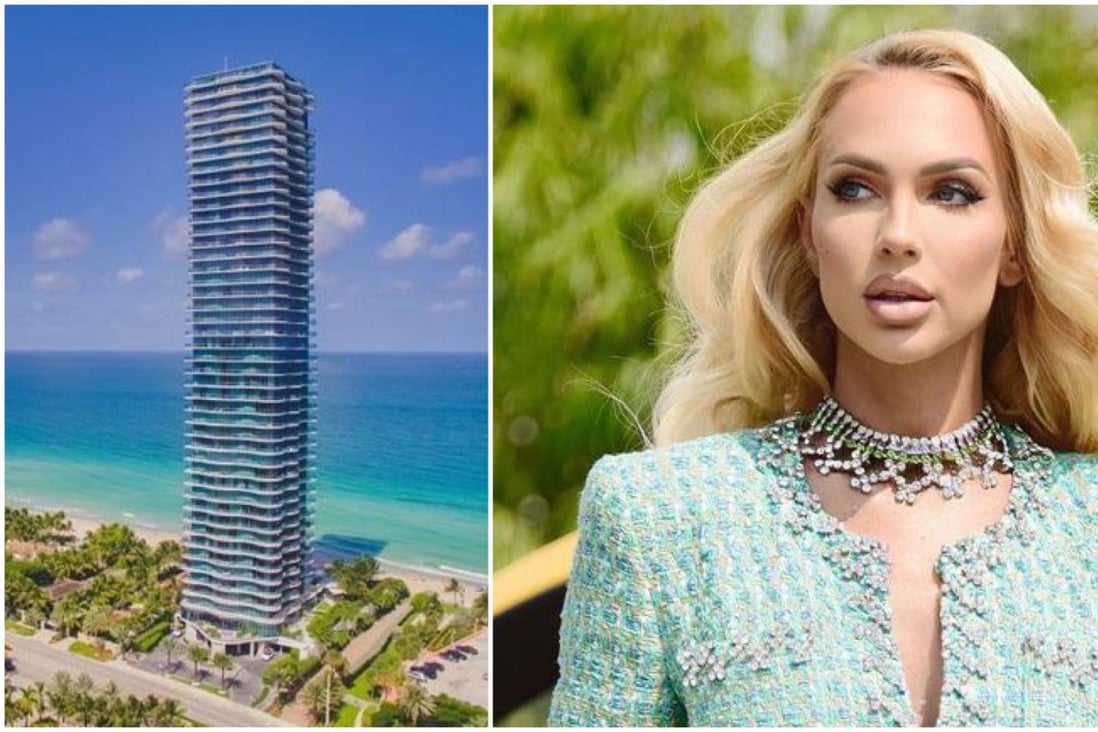 Former Selling Sunset cast member Christine Quinn listed The Penthouse at Regalia, Miami, for sale via her new firm RealOpen. Photo: @thechristinequinn/Instagram, RealOpen