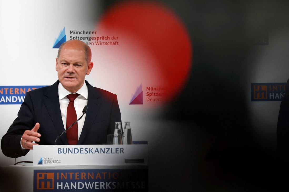 German Chancellor Olaf Scholz held his annual summer party where several women were found to have been given a date-rape drug. Photo: Reuters