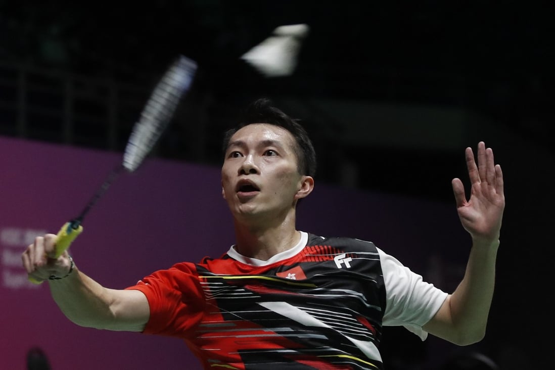 Angus Ng won the final spot on Saturay at the Malaysia Masters in Kuala Lumpur.  EPA-EFE/FAZRY ISMAIL