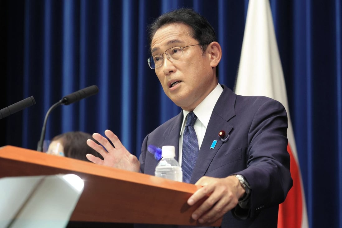Japanese Prime Minister Fumio Kishida says security was at fault on the day of Shinzo Abe’s death. Photo: Kyodo
