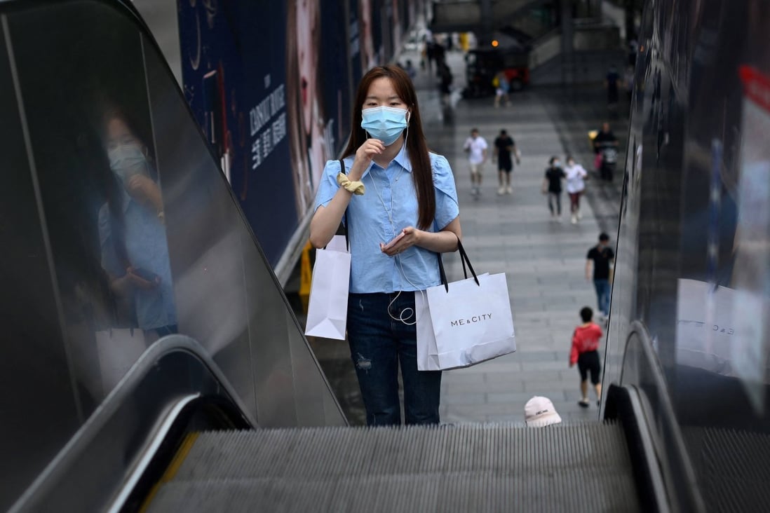 China’s economy grew by 0.4 per cent in the second quarter of 2022 compared with a year earlier, down from the 4.8 per cent growth seen in the first three months of the year. Photo: AFP