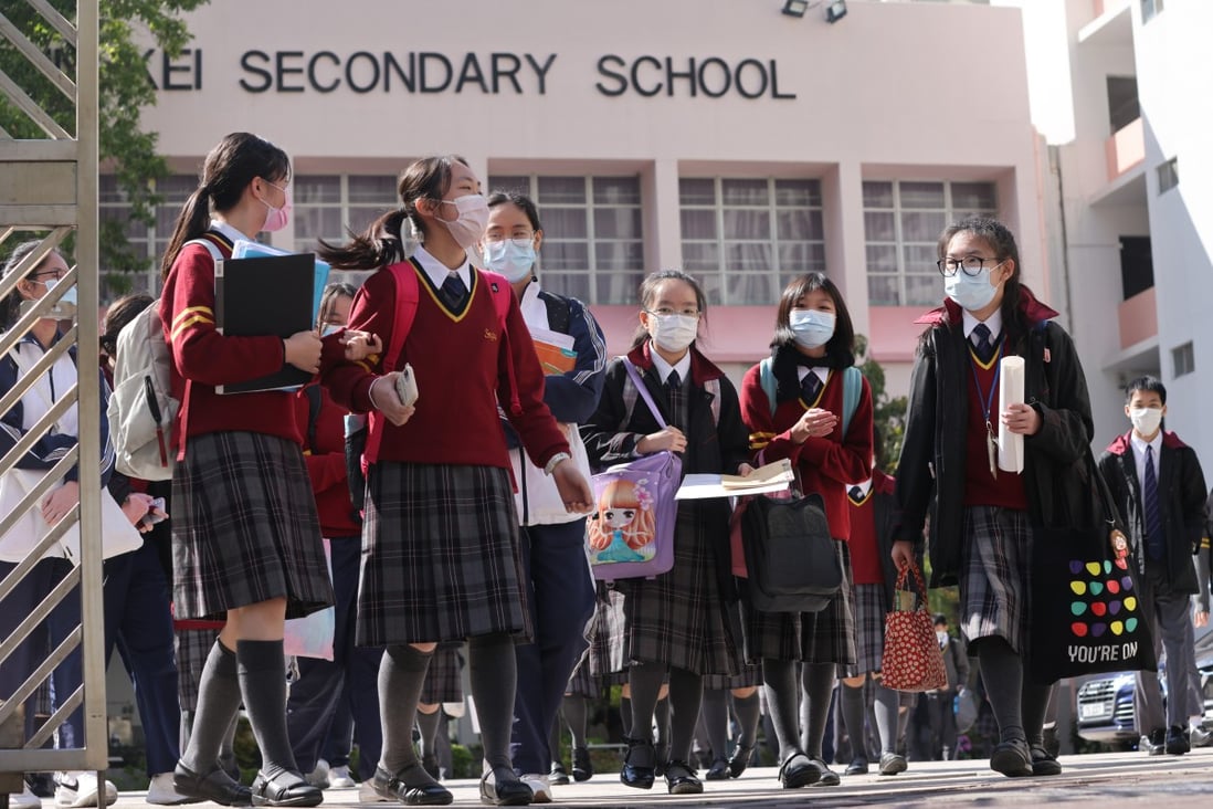 Emigration has affected student numbers at Hong Kong’s direct subsidy scheme secondary schools. Photo: May Tse