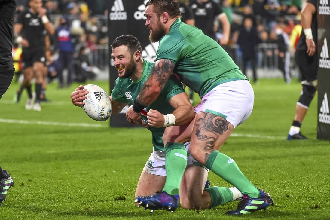 Ireland got on top of the All Blacks early in the final Test. Photo: AP