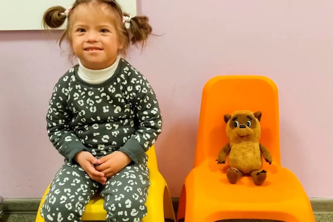 Liza Dmitrieva, a four- year-old who died in a Russian missile strike, is pictured in Vinnytsia, Ukraine. Photo: Logo Club Children’s Centre via Reuters
